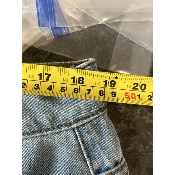 New Cider Women’s Cherry Jean Shorts Size 1X Denim Cherry Print w Pockets Jorts - Picture 3 of 7